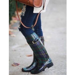 Lauren Ralph Lauren Rain boots rossalyn plaid
